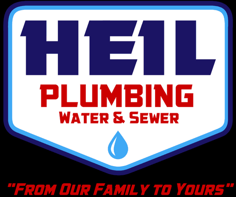 Heil Plumbing Water and Sewer Logo.