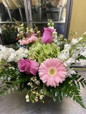 Fresh cut floral arrangement