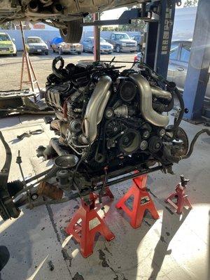 Mercedes GLE Engine Swap,