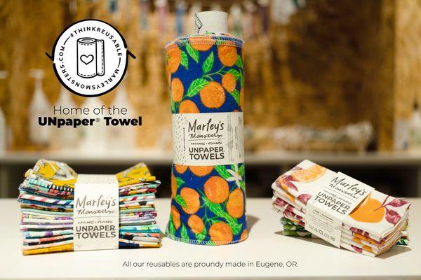 Home of the UNpaper® Towel & sustainable essentials handmade in Eugene, Oregon.