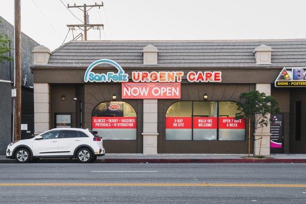 Entrance off of Los Feliz