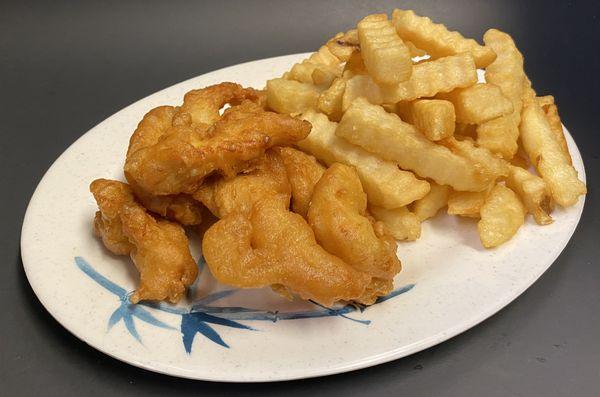 Kid's Fried Chicken with French Fries