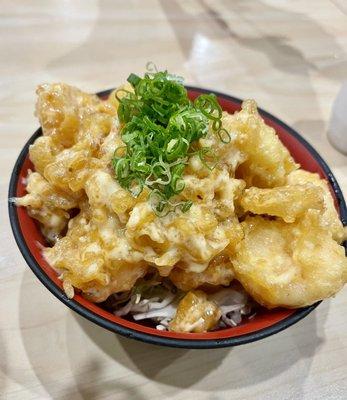 Poppin tempura shrimp