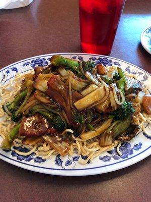 Chow Mein BBQ Pork.