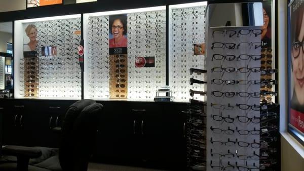 Selection of eyeglasses