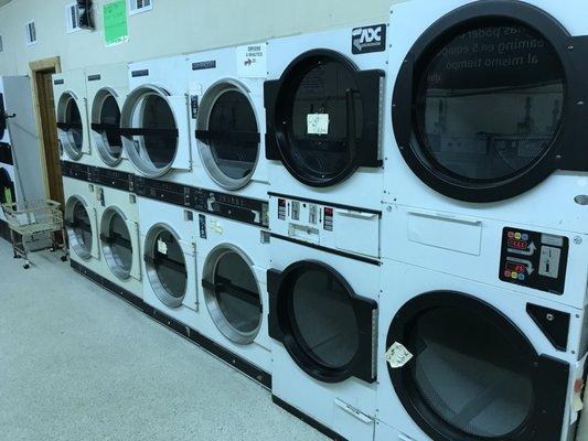 20 drying machines for less wait