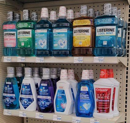 Listerine has sure added many new flavors that we can stand.