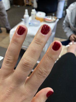 Gel manicure