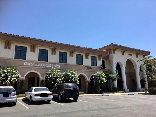 Administrative offices of Channel Islands Social Services at 4000 Calle Tecate, Suite 200, Camarillo, CA 93012