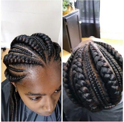 Feed in braids