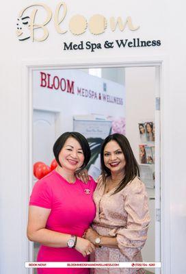 Meet Ami and Erlene, the powerhouse duo behind our women-powered med spa!  

Dedicated to helping you look and feel your best.