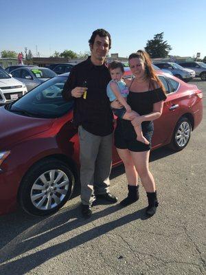 2015 Nissan Sentra!  Congrats and thank you!