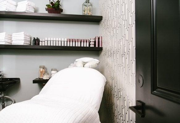 One of our treatment rooms designed for comfort, relaxation, and maximum results.