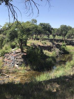 pictures of the archeological dig site at Lubbock Lake Landmark !