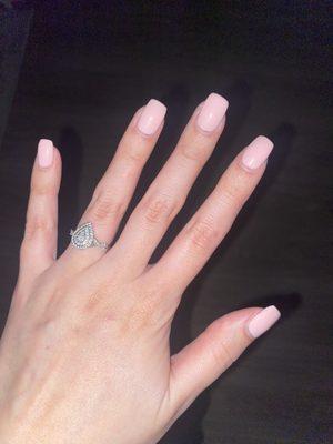 my nails done by Kim!