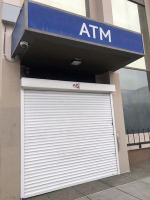 ATMs are only open during business hours now (PITA).  No more weekends.