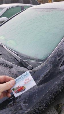 What's everyone using for ice scrapers this year?  Weve got this gift card but it says it only takes 20% off.