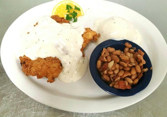 Fried chicken breast