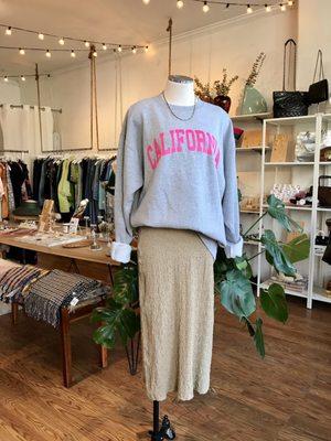 Carefully Curated Women's Modern and Vintage Clothing and Accessories