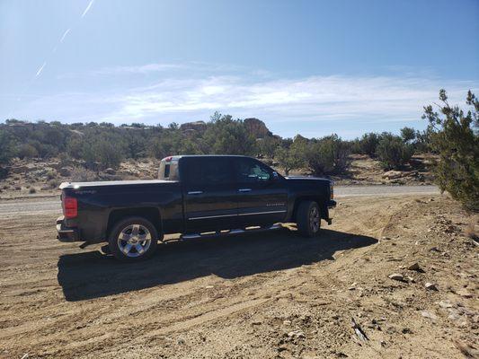 Drove onto the future site for our Farm in Arizona. Thanks Scott