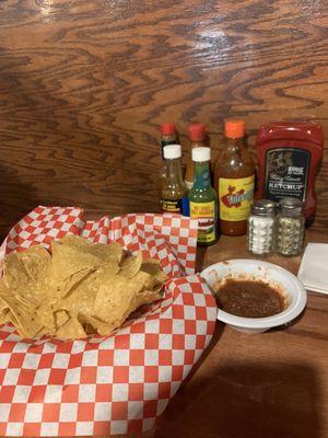 Tasty salsa and hot sauce selection