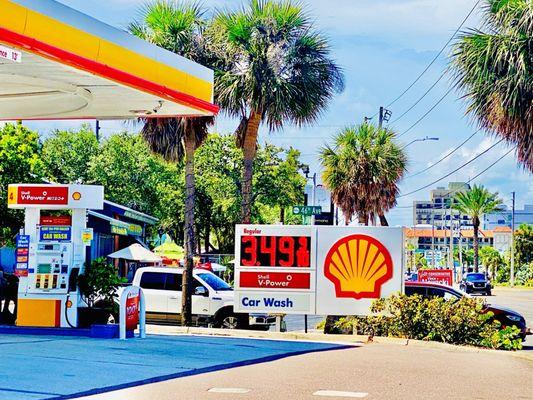 Shell Gas.