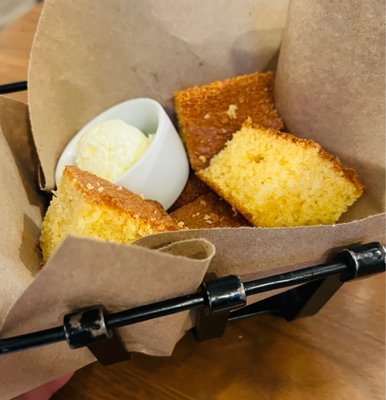 Complimentary cornbread