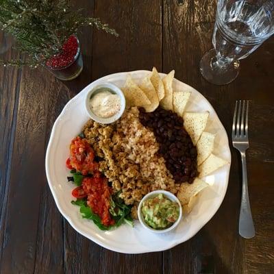 Turkey taco bowl! Mmmmm..