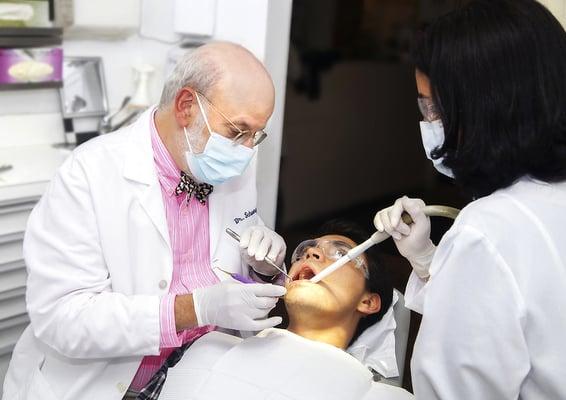 Practicing for over 40 years, Dr. Schwartz combines a wealth of knowledge and experience to provide high quality dental care.