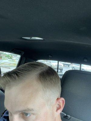 A fine hair cut