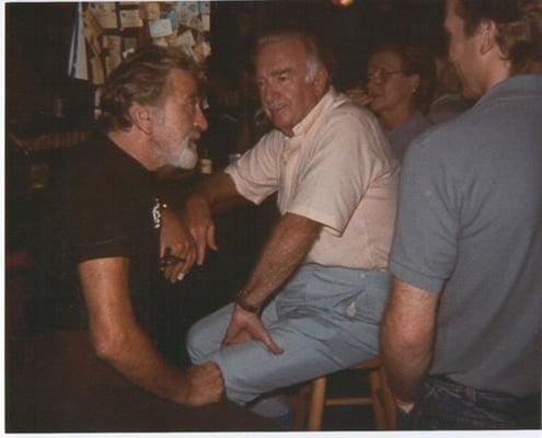 The infamous Captain Tony with Walter Cronkite