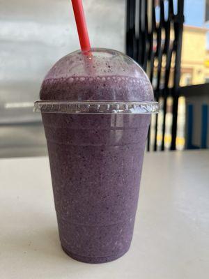 Blueberry and Banana smoothie