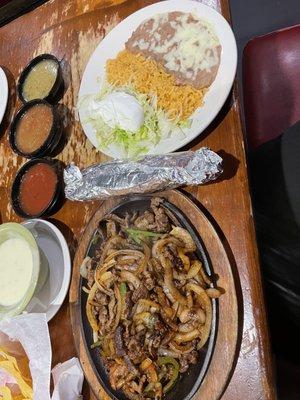 Steak Fajitas