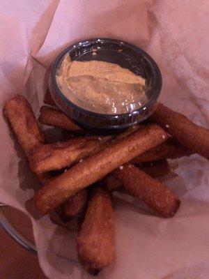 Pretzel fries