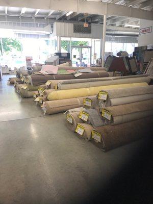 Large selection of rolls to have installed ASAP