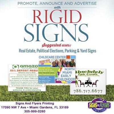 Design for FREE online @ SignsAndFlyersPrinting.com