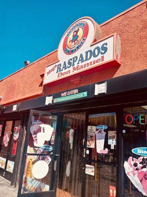 Exterior of Raspados Don Manuel