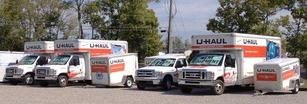 U-Haul equipment for rent from local moves to anywhere USA