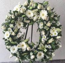 $289- ETERNAL BLESSING LARGE WREATH. FREE DELIVERY- 310-977-4691
  www.lafuneralflowers.com