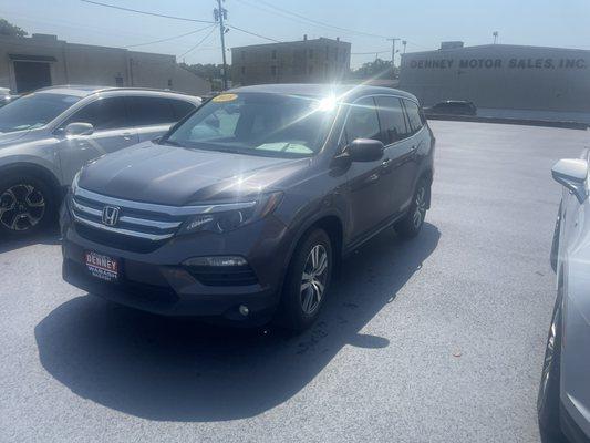 The car we bought on the lot.