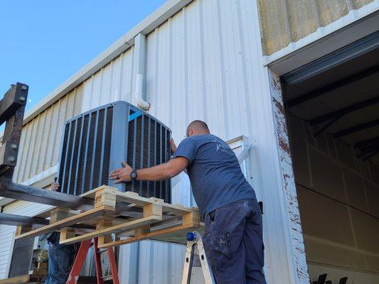 Daikin AC install in Covington, LA