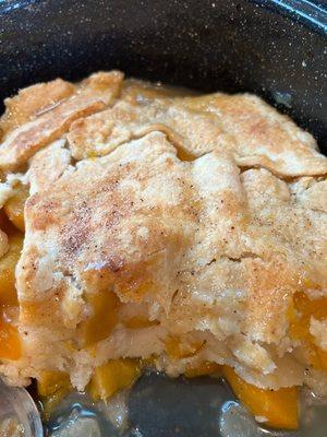 Homemade Peach Cobbler