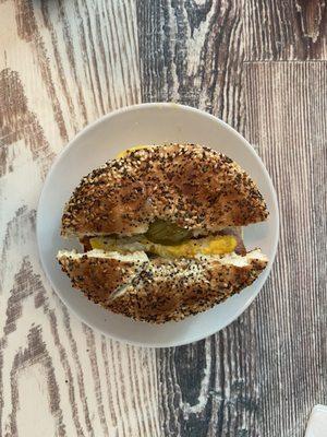 Hot Chix bagel