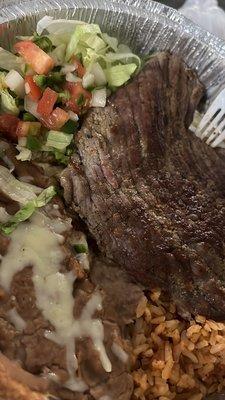 Carne Asada lunch!