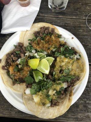 4 Tacos beef