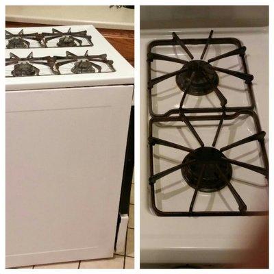 Don't purchase a new stove just let CleanTastic LLC clean it like new!