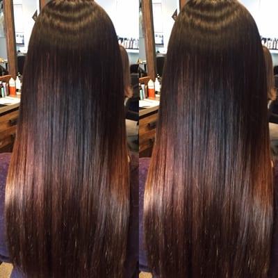 Chestnut ombre