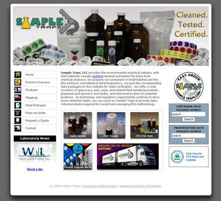 Lab Supply Web Design