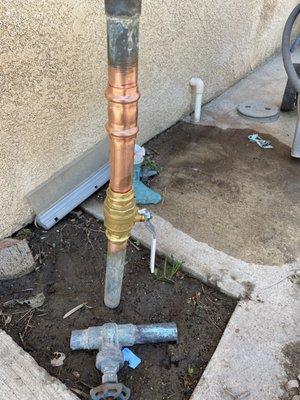 Water valve replacement