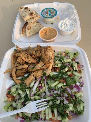 Chicken Shawarma Plate